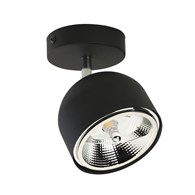 Lampa Sufitowa ALTEA BLACK 1xGU10 AR111