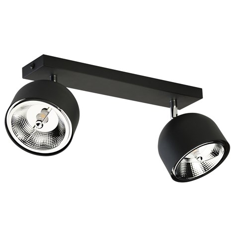 Lampa Sufitowa ALTEA BLACK 2xGU10 AR111