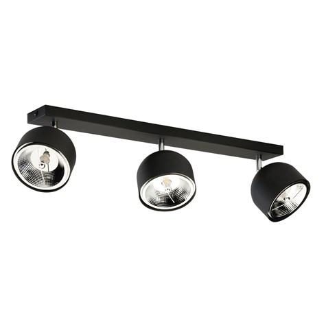 Lampa Sufitowa ALTEA BLACK 3xGU10 AR111