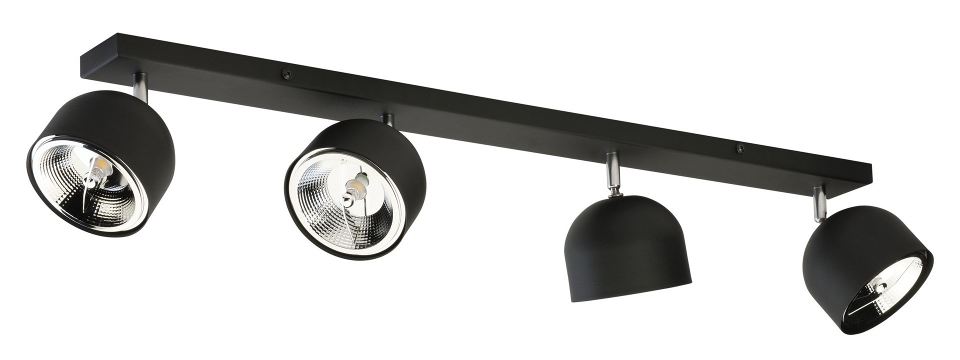 Lampa Sufitowa ALTEA BLACK 4xGU10 AR111