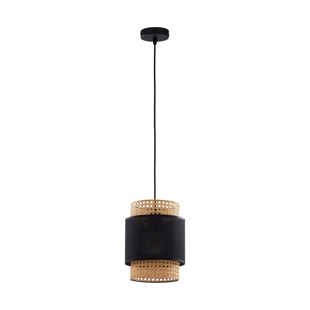 Lampa Wisząca BOHO Czarna 1xE27 20 cm