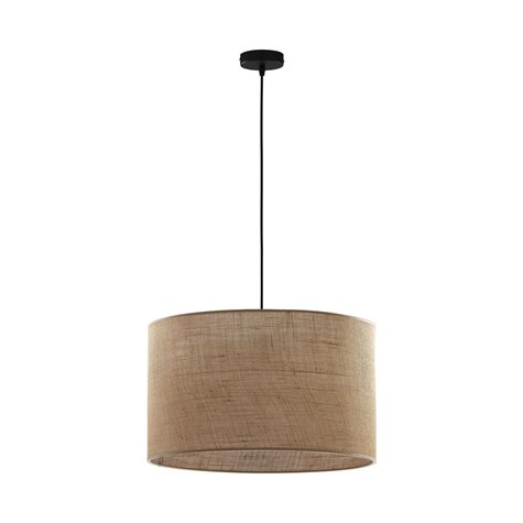 Lampa Wisząca JUTA 3xE27 Boho Abażur 50cm