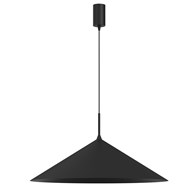 Lampa wisząca CAPITAL Czarna Metalowa 1xGX53 60cm