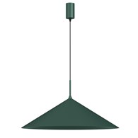 Lampa wisząca CAPITAL Zielona Metalowa 1xGX53 60cm