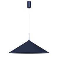 Lampa wisząca CAPITAL Niebieska Metalowa 1xGX53 60cm