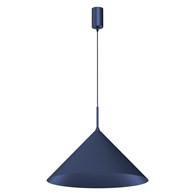 Lampa wisząca CAPITAL Niebieska Metalowa 1xGX53 46cm