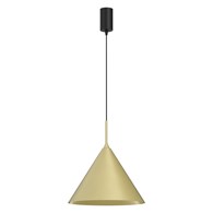 Lampa wisząca CAPITAL Złota Metalowa 1xGX53 32cm