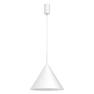 Lampa wisząca CAPITAL Biała Metalowa 1xGX53 32cm