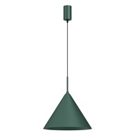 Lampa wisząca CAPITAL Zielona Metalowa 1xGX53 32cm