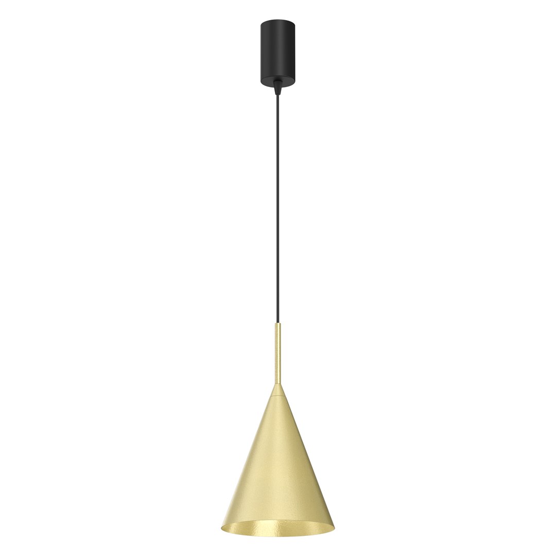 Lampa wisząca CAPITAL Złota Metalowa 1xGX53 17cm