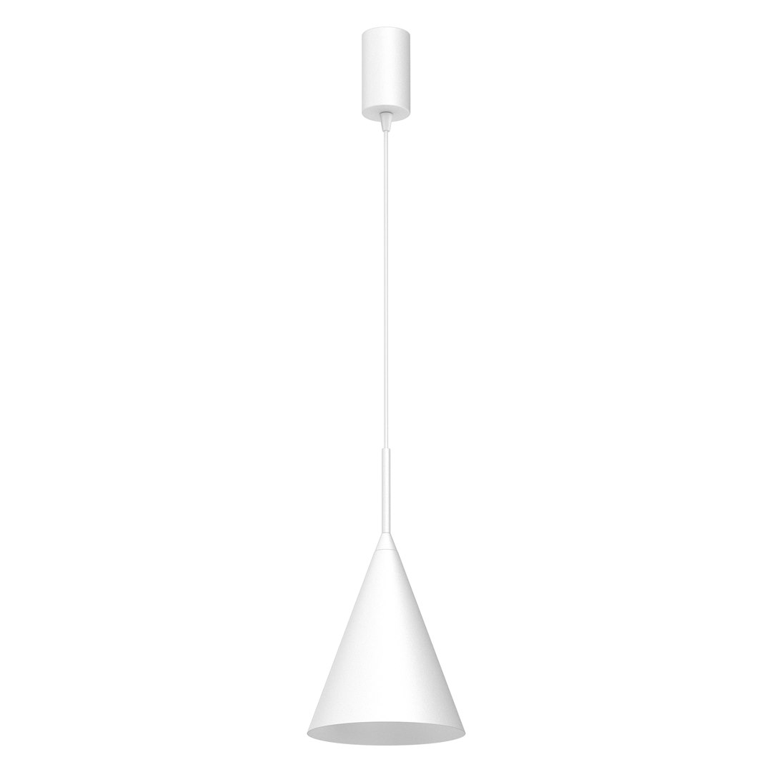 Lampa wisząca CAPITAL Biała Metalowa 1xGX53 17cm