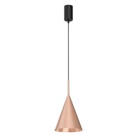 Lampa wisząca CAPITAL Różowe złoto Metalowa 1xGX53 17cm