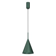 Lampa wisząca CAPITAL Zielona Metalowa 1xGX53 17cm