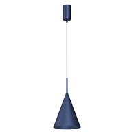 Lampa wisząca CAPITAL NAVY Niebieska Metalowa 1xGX53 17cm