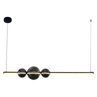 Lampa wisząca KUGEL Czarna 30W 4000K 120cm