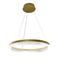 Lampa wisząca PRECIOSA Złota 52W LED 4000K 60cm