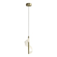 Lampa wisząca LARGO Złota 10W LED 4000K 14cm