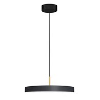 Lampa wisząca DISC Czarna 38W LED 4000K 45cm