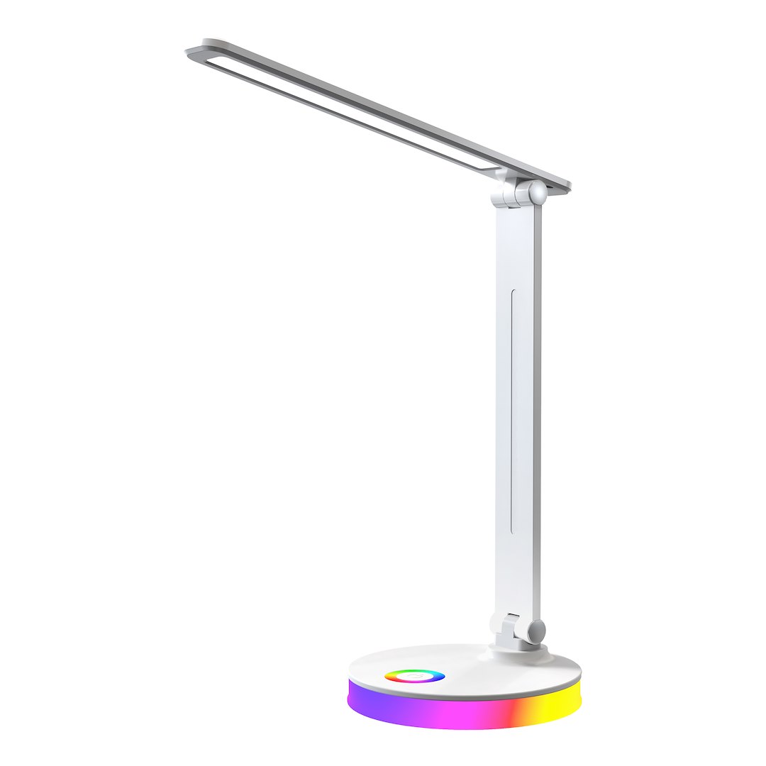 Lampka Biurkowa Bruno White 5W LED RGB