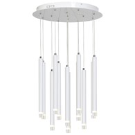 Lampa Wisząca ALBA Biały 12W LED