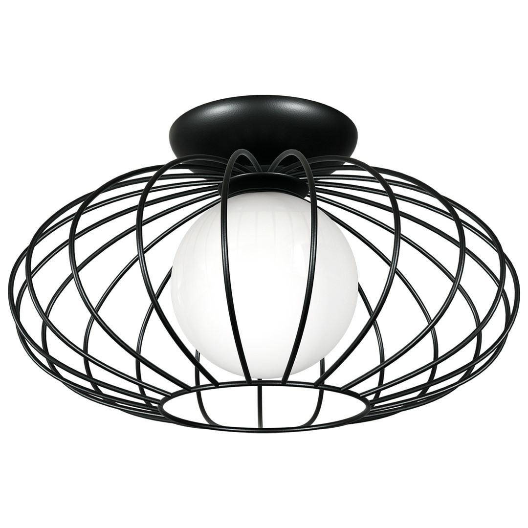 Lampa sufitowa KRONOS BLACK 1xE14