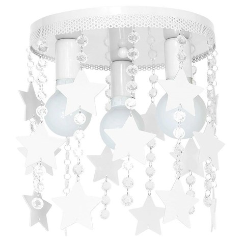 Lampa sufitowa STAR biały 3xE27