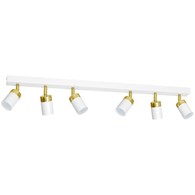 Lampa sufitowa JOKER WHITE/GOLD 6xGU10