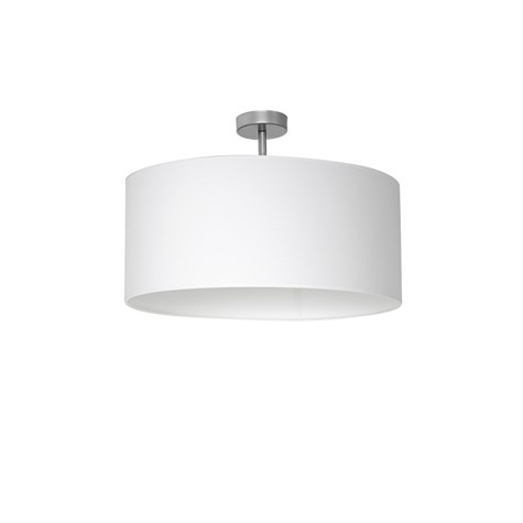 Lampa Sufitowa CASINO Biały Srebrny Abażur 1xE27 50cm