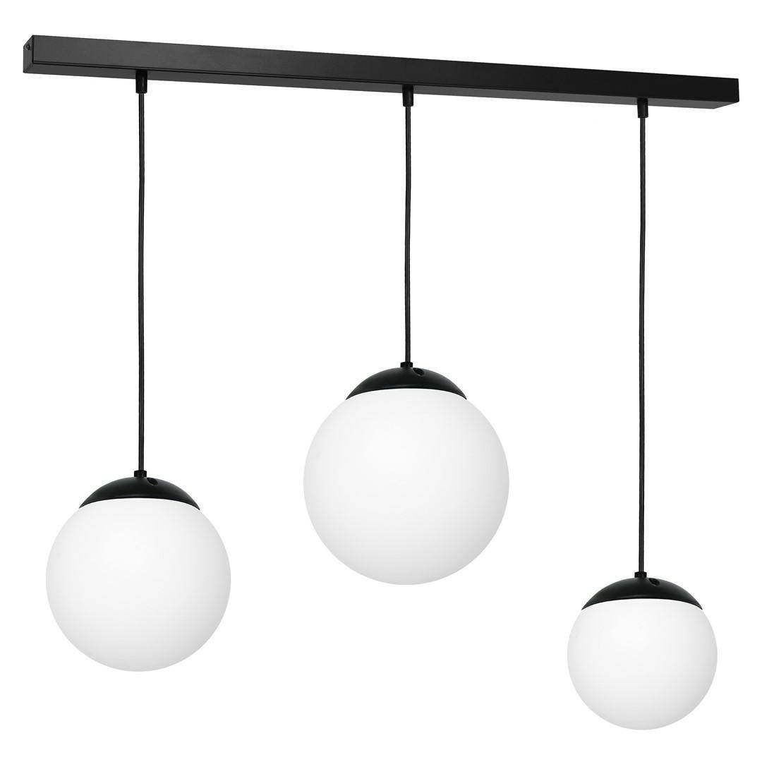 Lampa wisząca LIMA BLACK listwa 3xE14