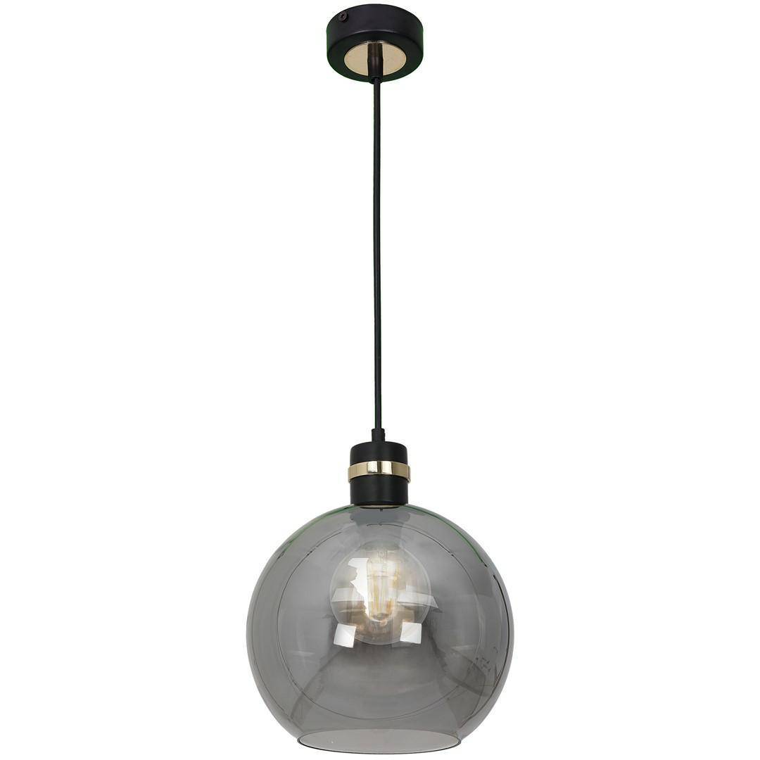 Lampa wisząca OMEGA BLACK/GOLD 1xE27