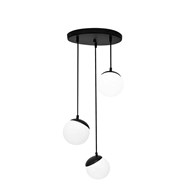 Lampa wisząca SFERA BLACK 3xE14