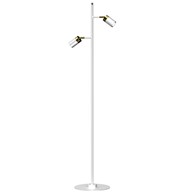 Lampa Podłogowa JOKER Regulowana Biały Złoty 2xGU10 155cm