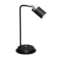 Lampa Nocna JOKER Regulowana Czarny Srebrny 1xGU10 36cm