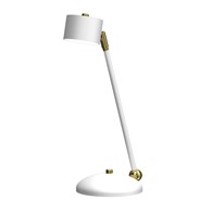 Lampka Biurkowa ARENA Biały Złoty 1xGX53 40cm
