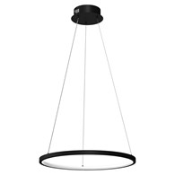 Lampa wisząca Rotonda Led czarna 27W