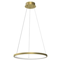 Lampa wisząca Rotonda Led złota 27W