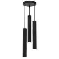 Lampa Wisząca HUDSON Czarny 3xGU10