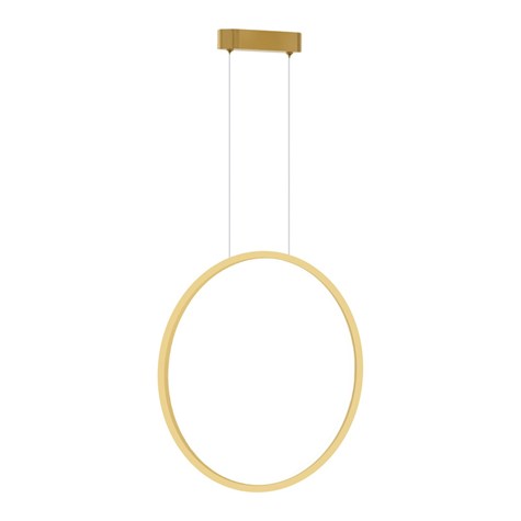 Lampa Wiszaca SATURNO Złoty 28W LED 50cm