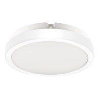 Plafon Sufitowy VERA Biały Barwa Neutralna 4000K 12W LED IP65 18cm