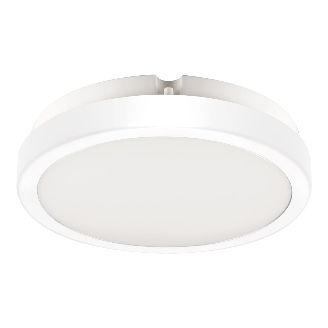 Plafon Sufitowy VERA Biały Barwa Neutralna 4000K 12W LED IP65 18cm