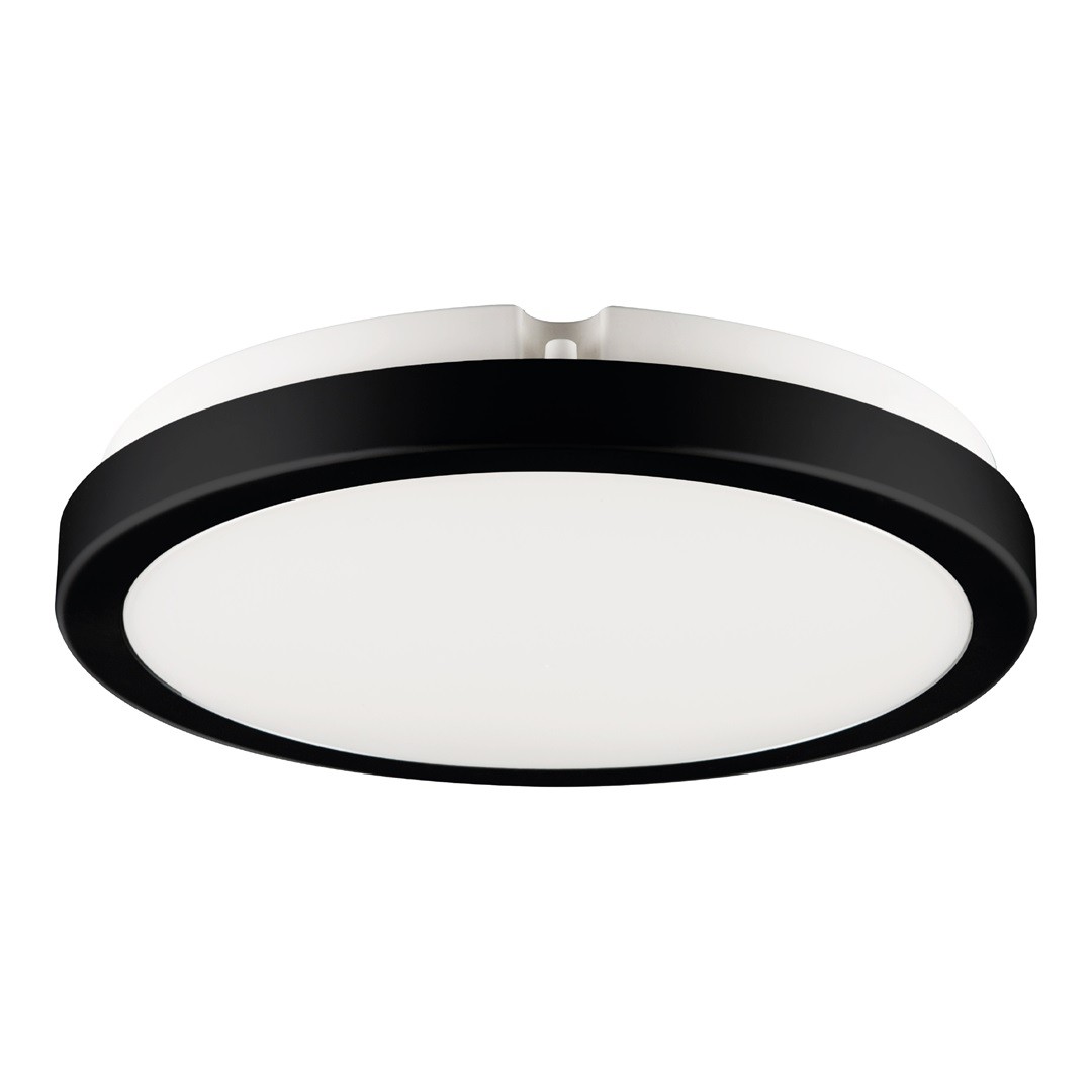 Plafon Sufitowy VERA Czarny Barwa Neutralna 4000K 24W LED IP65 28cm