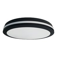 Plafon Sufitowy MARLON Czarny Biały 48W LED 4000K IP54 40cm