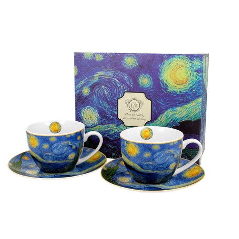 Zestaw 2 filiżanek Van Gogh Starry Night 250 ml