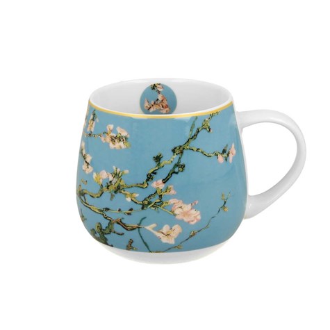 Porcelanowy kubek baryłka Van Gogh Almond Blossom 430 ml