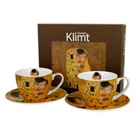 Zestaw 2 filiżanek Klimt The Kiss 250 ml