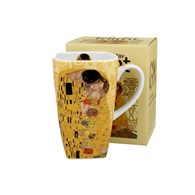 Kubek kwadratowy THE KISS ECRU 650 ml