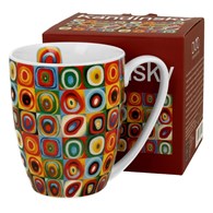 Kubek Classic Kandinsky Squares with Circles 360 ml