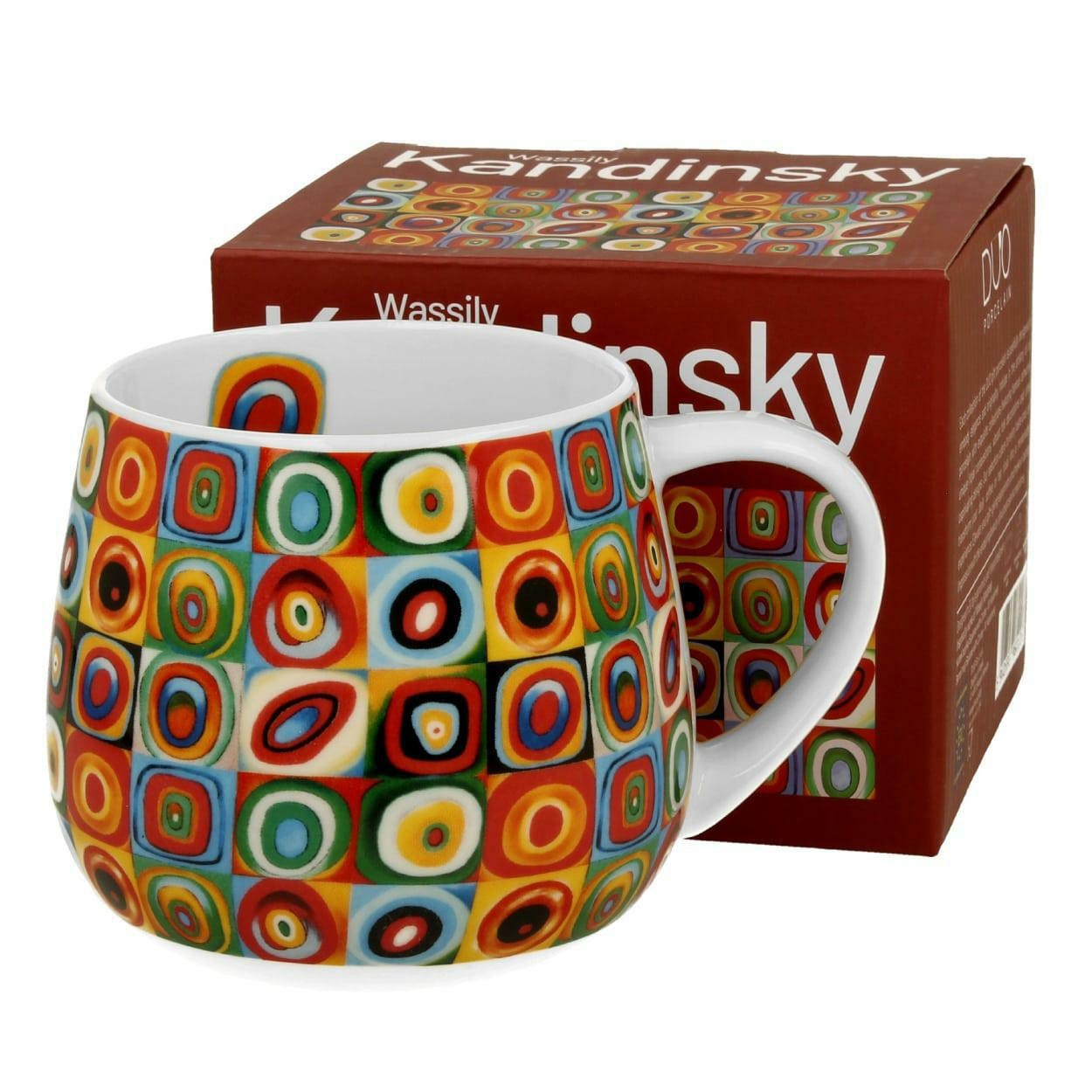 Kubek baryłka Kandinsky Squares 430 ml