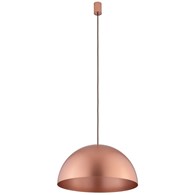 Lampa Wisząca HEMISPHERE L Miedziany Metalowy Klosz 4xGX53 50cm