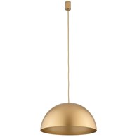 Lampa Wisząca HEMISPHERE L Złoty Metalowy Klosz 4xGX53 50cm